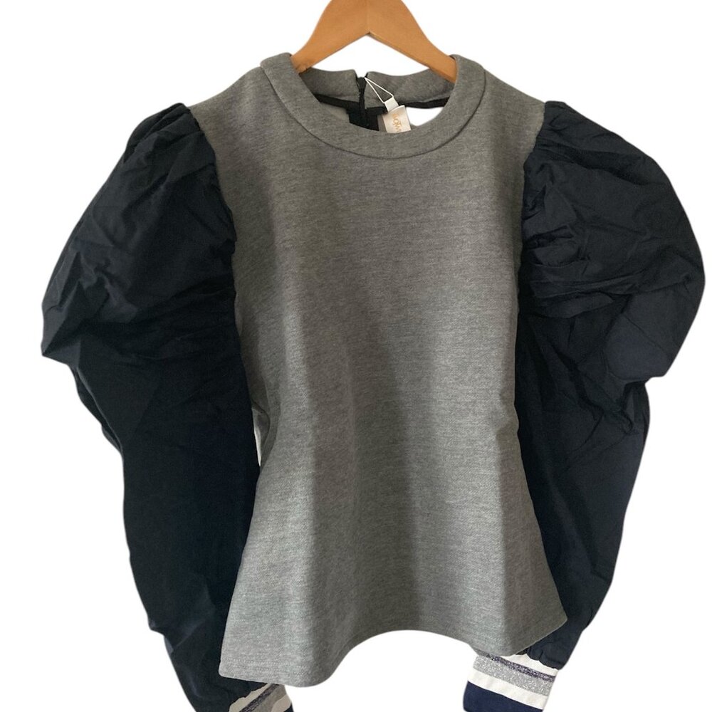 Twotwinstyle Colorblock Sweatshirt
